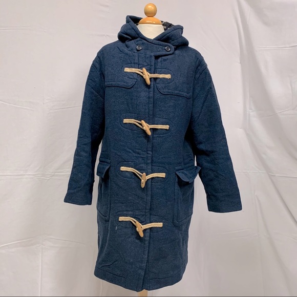 Keds blue wool Duffle coat